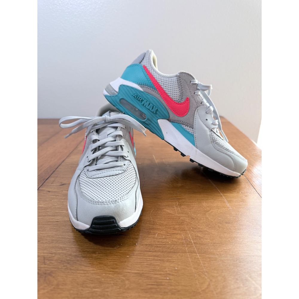 Nike Air Max Excee Womens Sneakers "Pure Platinum / Bright Crimson" CD5432-008